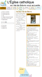 Mobile Screenshot of catholiques-val-de-bievre.org